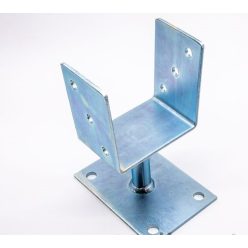 Fester Säulenhalter, schraubbar 100 mm