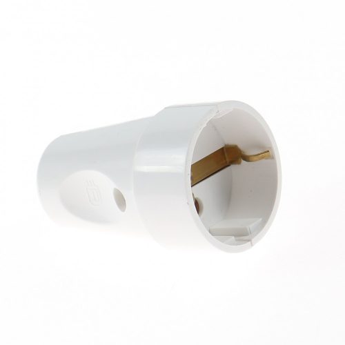 BIPOLÁRIS CSATLAKOZÓ, CB-CP N-96318, IP20, fehér, védőkapcsolóval, 16 A, 250 V