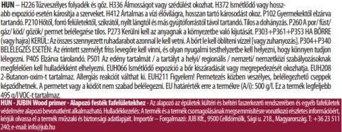 JUBIN Decor Universal 9 fekete 0,65 l