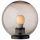 Kültéri lámpatest Gömb , 1 x E27, füstös