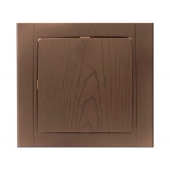 Einfacher Schalter, Eiche dunkel Comtec Anemon