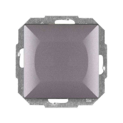 Schalter, Abex Perla WP-6P AN, Einbau, anthrazit