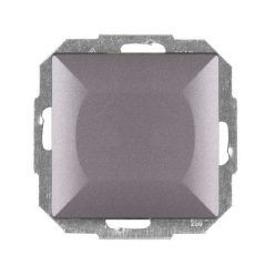 Lichtschalter Abex Perla WP-8P AN, Einbau, anthrazit