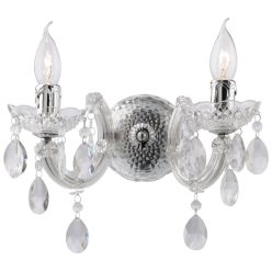 Wandleuchte Smarter Bolero, 2 x E14