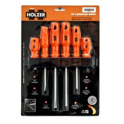 Csavarhúzó készlet 6 db-os Holzer 538206