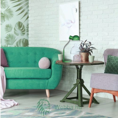 Asztali lámpa Teddy KL 2097 1xE27 zöld 