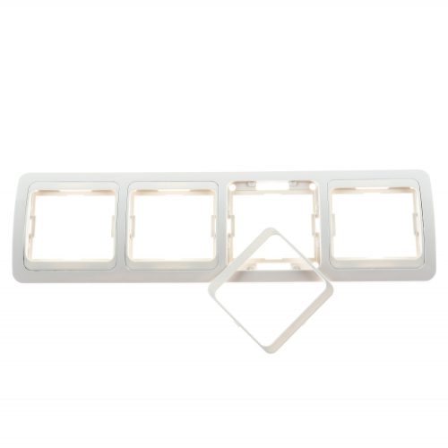 Schalterrahmen Eco MF0012-06061, 4 Module, weiß