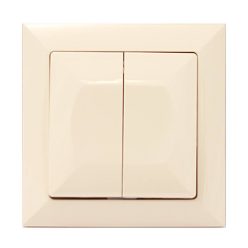 Doppelschalter Abex Pearl Beige