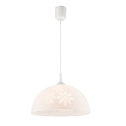 Kronleuchter 1xE27 weiß LAM