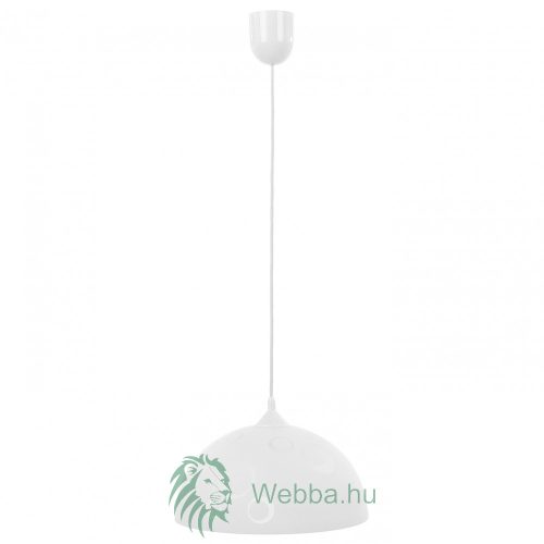 Kronleuchter 1xE27 weiß