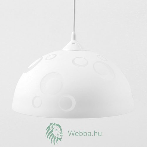 Kronleuchter 1xE27 weiß