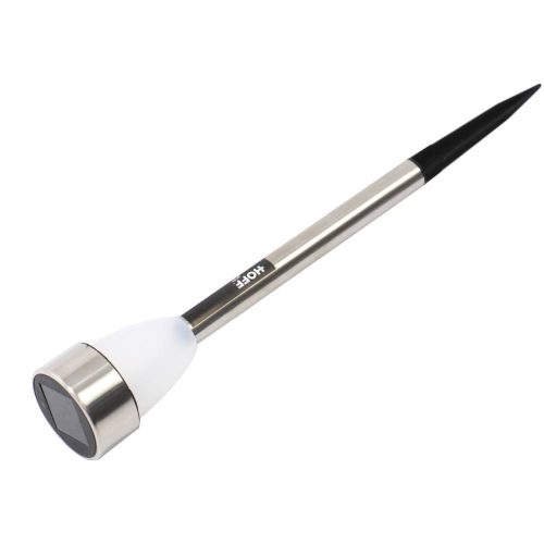 Solarlampe Hoff LED, Edelstahl