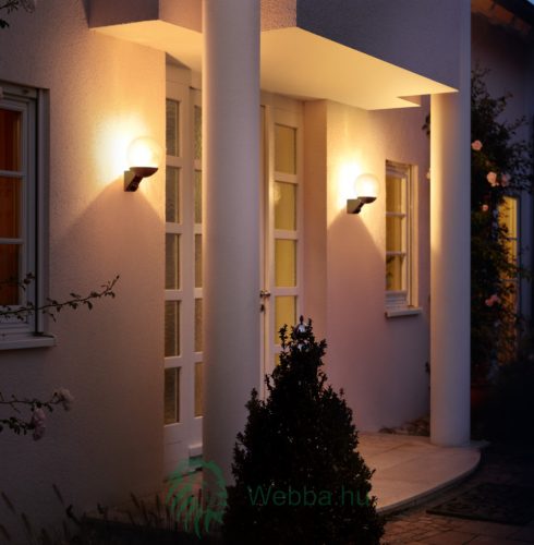 Kültéri lámpa mozgás érzékelővel 1xE27