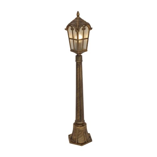 Lámpaoszlop díszes 108 cm antik bronz klasszikus