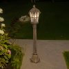 Lámpaoszlop díszes 108 cm antik bronz klasszikus