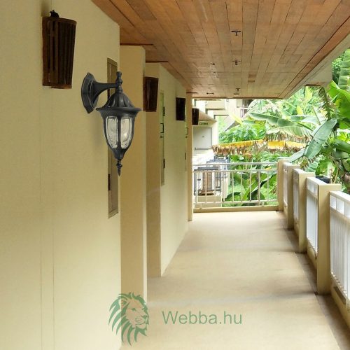 Milano Kültéri lámpa, 1xE27, fekete