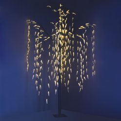 Fa 400 fehér LED állandó meleg fénnyel, Hoff, 180 cm