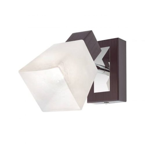 Wandleuchte, Tom 04-436, 1 x E14, Wenge + weiße Oberfläche