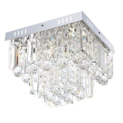   Mennyezeti lámpa, Cleo 68594-6A, 6 x 3W, semleges fény, króm + akril