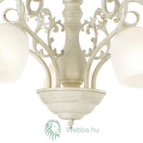 Kronleuchter, Triest KL 6185, 5 x E27, weiß