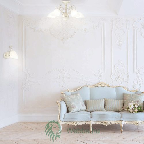 Kronleuchter, Triest KL 6185, 5 x E27, weiß