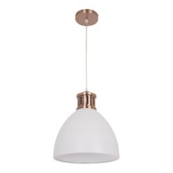 Kronleuchter Metall 1xE27 weiß