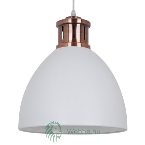 Kronleuchter Metall 1xE27 weiß