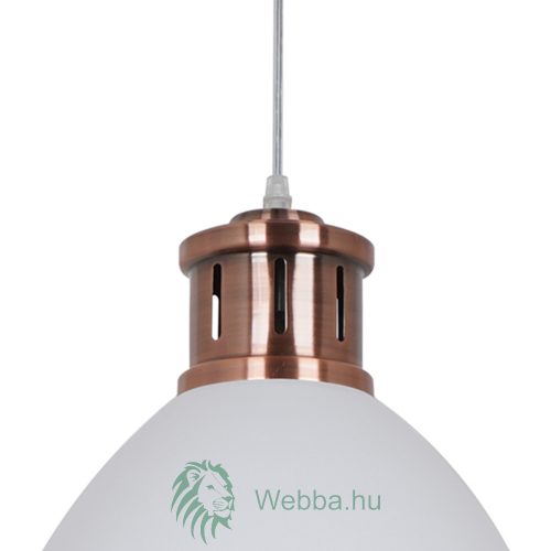 Kronleuchter Metall 1xE27 weiß