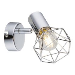 Wandleuchte, Xara 54802-1, 1 x E14 silber