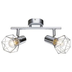 Mennyezeti lámpa Xara 54802-2, 2 x E14, ezüst