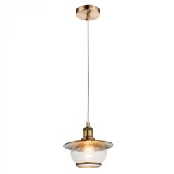 Kronleuchter, Frei 69030, 1 x E27, Bronze 1200x220mm