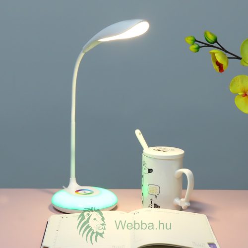 LED-Lampe 5W + RGB weiß