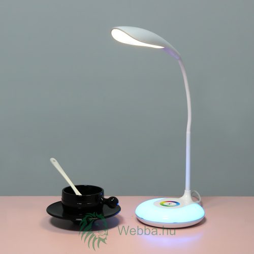 LED-Lampe 5W + RGB weiß