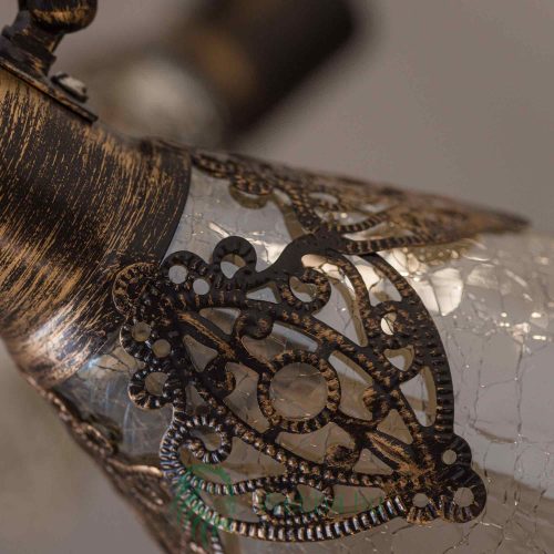 Wandleuchte Klausen Tesoro, 3 x E14