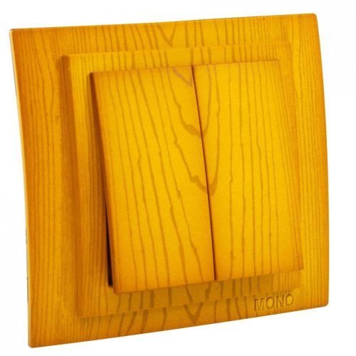 Doppelschalter Mono Electric Larissa Eiche