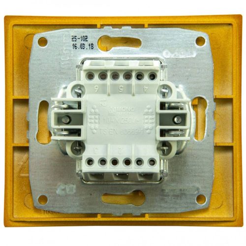 Doppelschalter Mono Electric Larissa Eiche