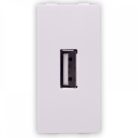 USB-Hoff-Buchse, weiß, - 1, 5 V, 2.1A