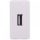 USB-Hoff-Buchse, weiß, - 1, 5 V, 2.1A