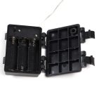 Dekokugel 76 blau LED, 15 cm, Batterie, Indoor / Outdoor