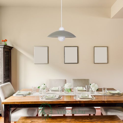 Kronleuchter weiß 1408 1xE27