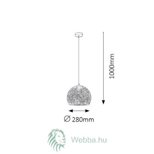 Manorca Kronleuchter 2276, 1 x E27