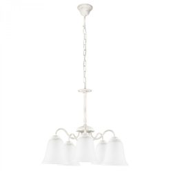 Kronleuchter Fabiola 7261 5xE27 weiß