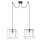 Kronleuchter Skizze 01-1264 2xE27