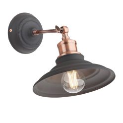 Wandleuchte Spinner 01-1289 1xE27 schwarz