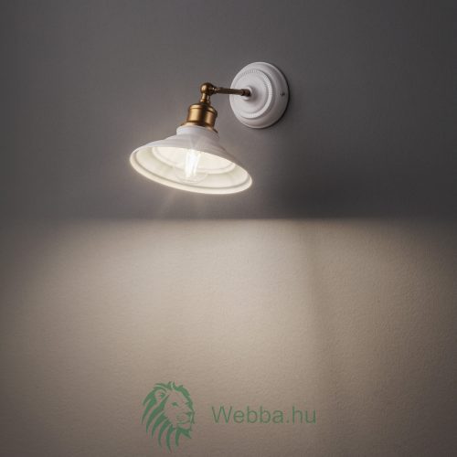 Wandleuchte Spinner 01-1290 1xE27 weiß