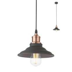 Kronleuchter Spinner 01-1292 1xE27 schwarz