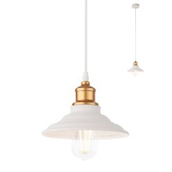 Kronleuchter Spinner 01-1293 1xE27 weiß