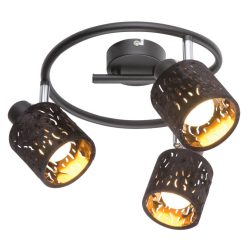 Globo Troy mennyezeti lámpa, 3 x E14