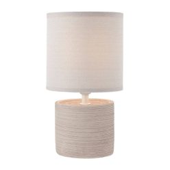 Tischleuchte Cilly 01-1372 1xE14 beige