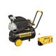 Légkompresszor dugattyúval, olajjal, Stanley, 2 LE, 50 liter, 8 bar
